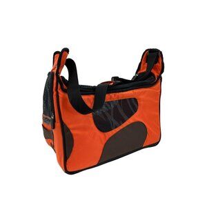 Emanuele Bianchi Design Boby Bag Dog Carrier Orange & Brown